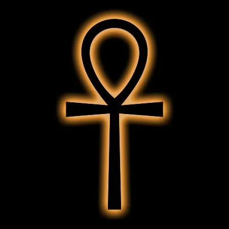 ankh meditación, cruz egipcia
