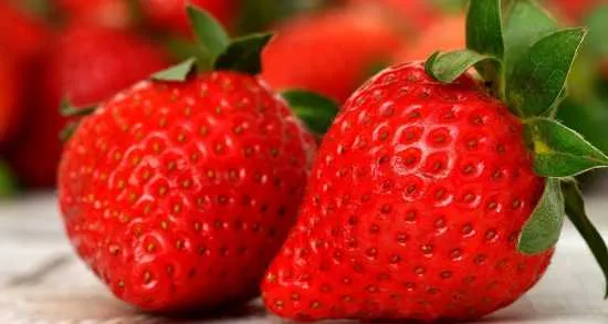 pocion con fresas