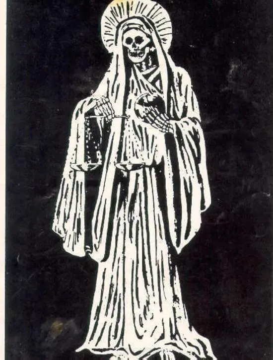 La Santa Muerte Blanca