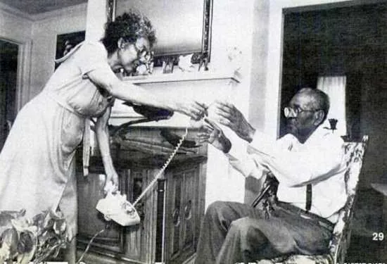 William y Minnie Winston, casa sangrante Atlanta